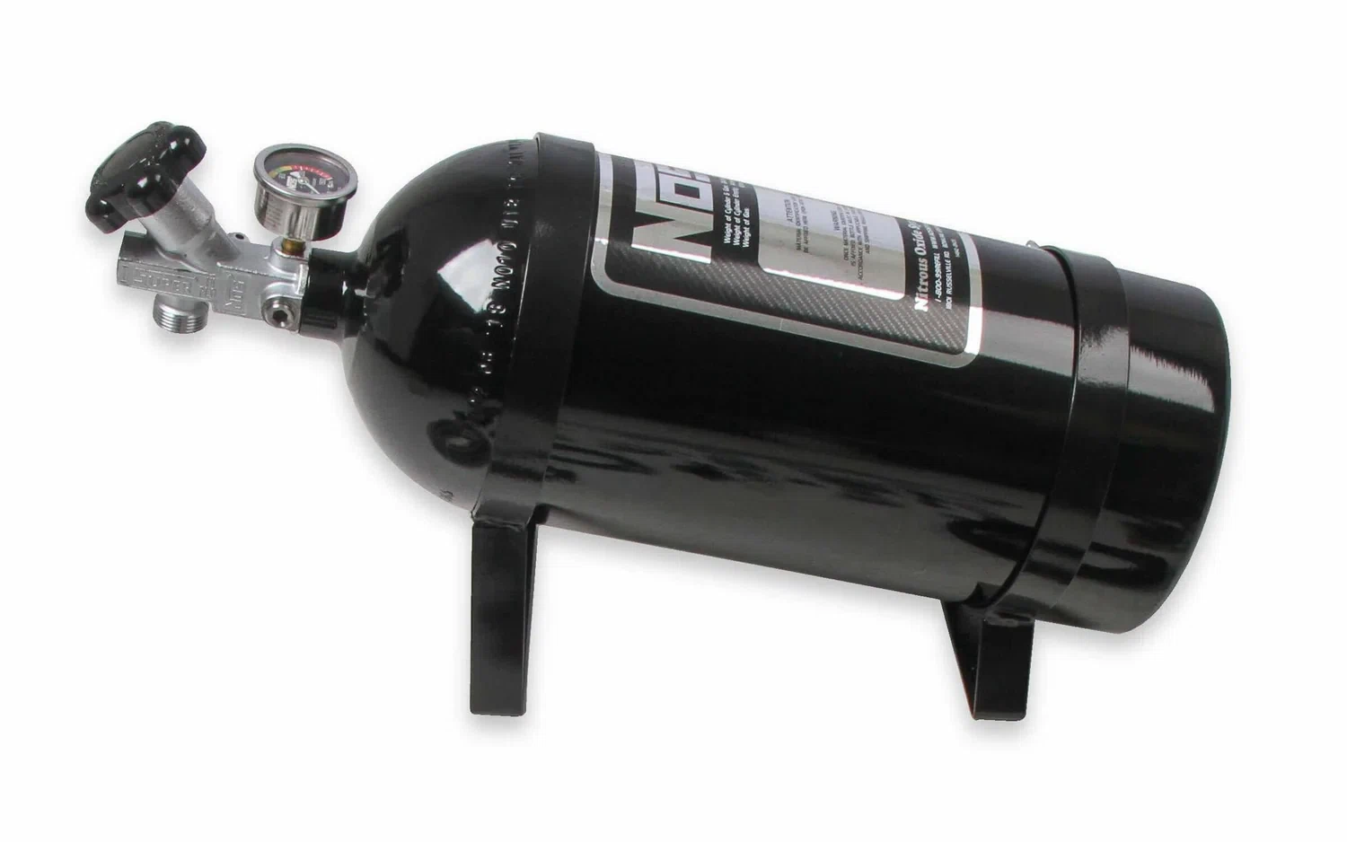 NOS Powershot Wet Basic Nitrous Kit without Injector Plate - Black - 05000BNOS